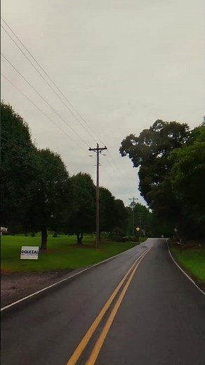 Just One More Country Road #CountryRoads #RainyDrive #Countryside #Nature #AmericanRoads #QuietRides