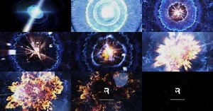 Epic Fire Explosion Logo Reveal