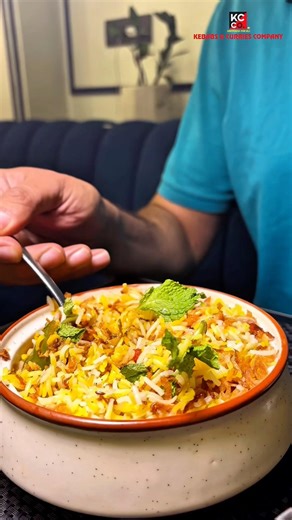 Paneer Tikka Biryani of Biryani By KCCO😍 #shorts