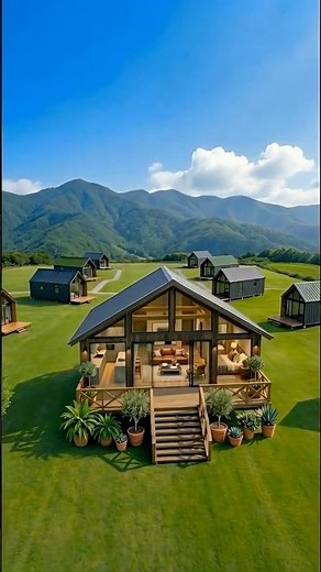 Building a Modern Luxury Airbnb Cabin | Concept 🏡✨