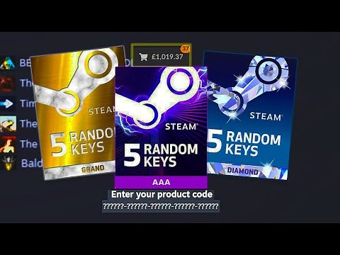 I bought $??? of RANDOM steam keys so you don't have to...