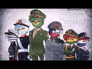 "Dictadura Militar" Countryhumans cómic fandub español [🇨🇱🇧🇷🖤]