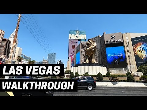 MGM Grand Hotel & Casino Walkthrough Tour - Las Vegas 2020