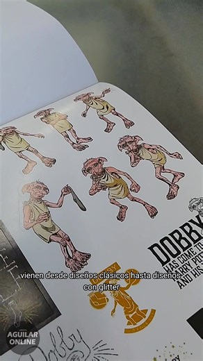 Libreta de stickers Harry Potter en Aguilar Online