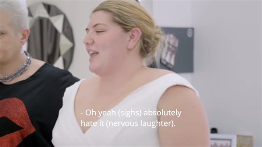 196K views · 3.8K reactions | Rosie's wedding is now only three months away. Can Jo and Al find to help this unsure bride finally make a decision. #curvybridesboutique | Curvy Brides' Boutique - TLC | Facebook