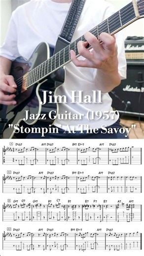 Jim Hall "Stompin' At The Savoy" TAB | Jazz Guitar