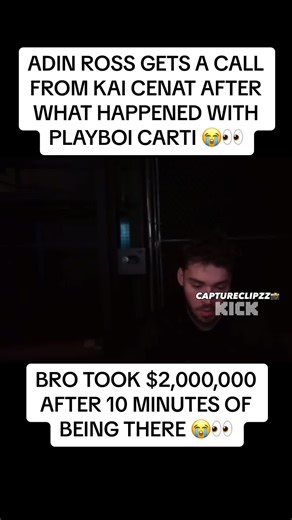 ADIN ROSS GETS A CALL FROM KAI CENAT AFTER WHAT HAPPENED WITH PLAYBOI CARTI 😭👀 …