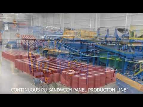 Continuous PU Sandwich Panel Production Line