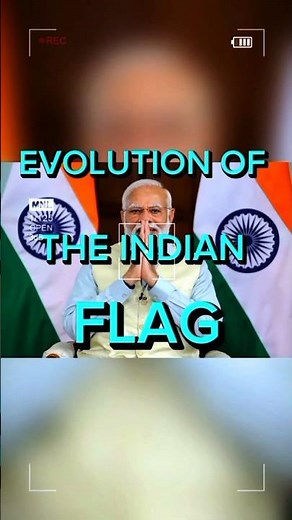 Evolution of the Indian Flag !!