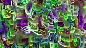 Download AI generated Abstract twisted holographic animation.Abstract liquid gradient background animation. for free