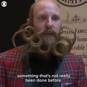 Check out these mustaches and beards! People from around the world showed off their facial hair style at the World Beard and Mustache Championships this weekend. | CBS Newspath