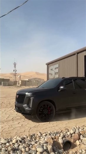 Beast in the desert. #cadillac #offroad