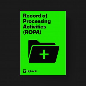 ISO 27001 Record Of Processing Activities (ROPA) Template