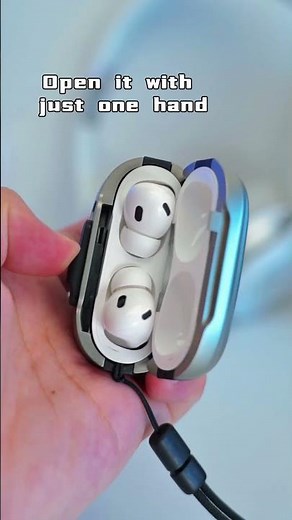 😱Fall out Lock your airpods! ESR Flicklock Case for AirPods! Strong magnetic attraction! #unboxing
