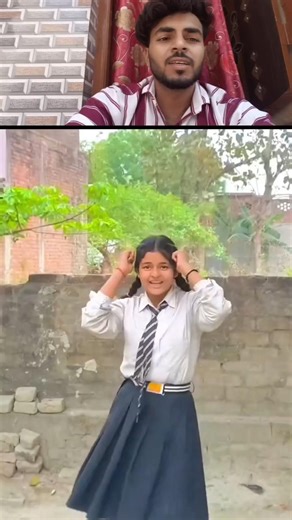 school uniform mein Bhojpuri dance girl #dance