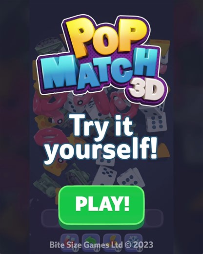 12K views · 35 reactions |  Introducing Pop Match 3D!  Match 3 pairs and collect them all. ✨ It’s simple: Tap, Match & Relax. 囹囹囹 Play now on Facebook: https://www.facebook.com/gaming/play/1440939430436289/ | Zen Words | Facebook