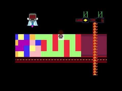 Undertale - Mettaton Color Tile Puzzle - Completed