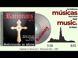 Racionais MC's - Sobrevivendo no Inferno (1997) Full Album - Álbum Completo - CD Completo