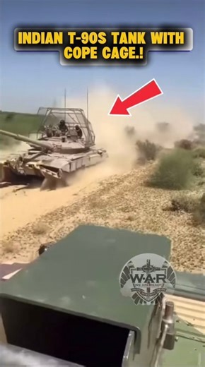 Bow an Indian T-9OS Tank With Cope Cage.! | War today