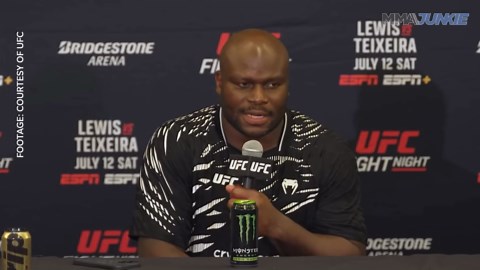 UFC on ESPN 70: Derrick Lewis post-fight interview