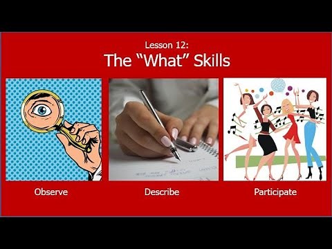 RO DBT - Lesson 12 - The "What" Skills