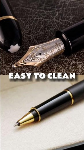 Fountain pen vs ballpoint pen