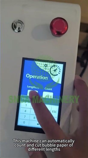 Mini office paper bubble making machine #ecofriendly #machine #factoryproducts