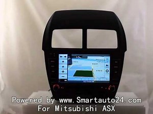 Mitsubishi ASX DVD player Sat Navi GPS radio system