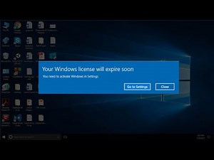 بصفة نهائية خلال دقيقة واحدة"Votre licence Windows va bientôt expirer" الحل النهائي لظهور رسالة