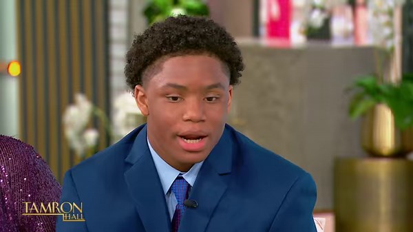 After experiencing his own grief, Chris “C.J.” Matthews created “Blankies 4 My Buddies” to support other kids who might be dealing with the same. ❤️ | Tamron Hall Show