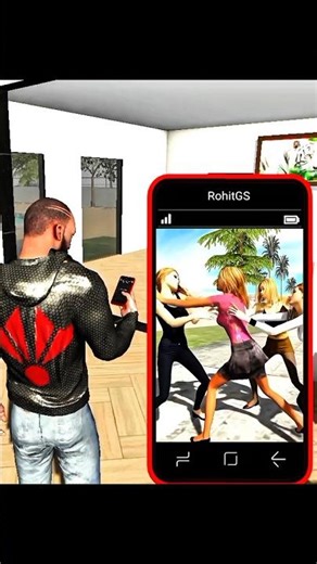 Angry Girls #3dindianbikesdriving3dgameindianbikedriving #gaming #shorts #automobile #gta