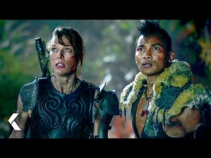 Rathalos Causes A Stampede Scene - Monster Hunter (2020) Milla Jovovich, Tony Jaa
