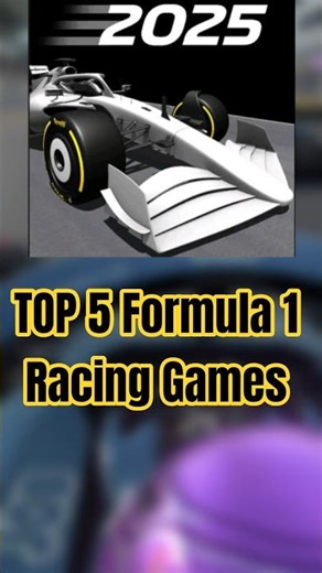 Top 5 Formula 1 racing games #F1 #games