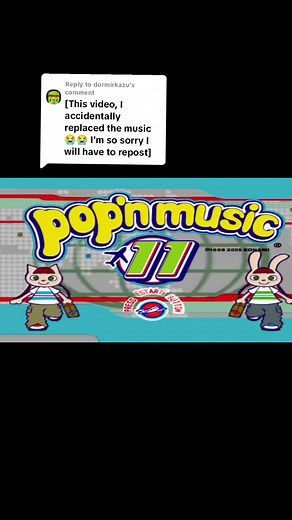 pop'n music 11 Gameplay: Mimi, Nyami, Dancing Bunny Girl | Konami 2000s Game Show