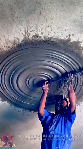 Decorative Ceiling Pattern Design Method #tools #shorts #viral #creative #video