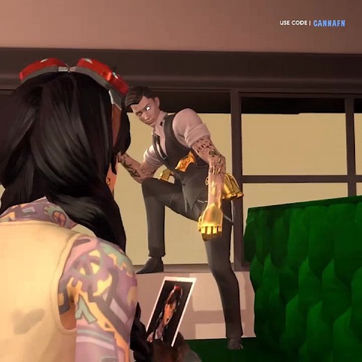 Jules Meets Midas in Epic Fortnite Animation