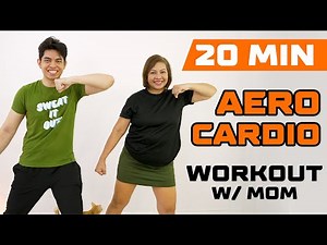 20 MIN AERO CARDIO BLAST WORKOUT with MOM • Keoni Tamayo • Workout #231