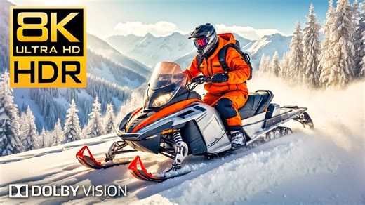 【8K HDR】世界上最好的杜比视界HDR 8K视频超高清60FPS（4K-8K电视） |极致画质|杜比视界|电视屏幕测试|手机屏幕测试 |