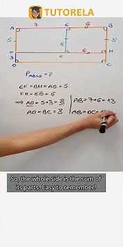 Find the Perimeter of Rectangle ABCD: Steps Explained #Math #Rectangles #PerimeterOfARectangle