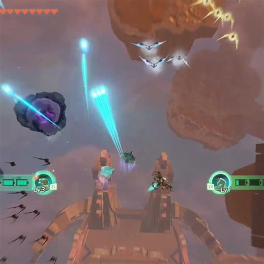 薩爾達無雙 封印戰記264🧛‍♂️吸血鬼倖存者🤣【騎士魔像飛行型態】 #Zelda Hyrule Warriors: Age of Imprisonment #ゼルダ無双