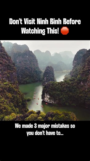 Don't Visit Ninh Binh Before Watching This! 🛑