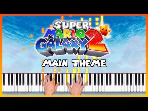 Theme of Super Mario Galaxy 2 | Piano Tutorial