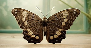 Cuál es el significado de encontrar una mariposa negra o café: preste atención