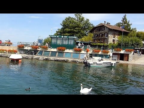 Yvoire sur le Léman, un des plus beaux villages de France HD