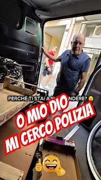 O MIO DIO MI CERCO POLIZIA 👮