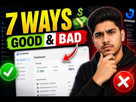 #01 7 Ways to Earn on JumpTask — But Is It Worth It? Real Test