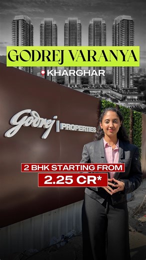 Propweb on Instagram: "Godrej Varanya Kharghar | 📞 7738888141| Luxurious 2 & 3 BHK | Project Overview | New Launch Configuration: 2 BHK - 725 to 775 sqft 3 BHK - 1100 to 1200 sqft Connectivity & Location Advantages: Navi Mumbai International Airport (NMIA) – approx. 16 minutes drive Utsav Chowk Metro Station – approx. 2 minutes Kharghar Railway Station – approx. 5 minutes Mumbai–Pune Expressway – quick highway access Sion–Panvel Highway – seamless city connectivity Nearby Destinations & Infrast