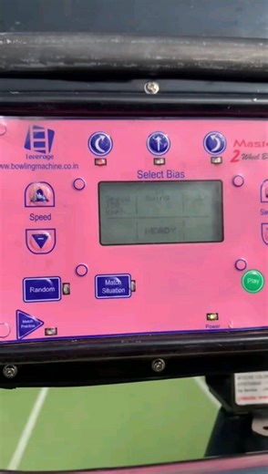 Phani Kishore Gutala on Instagram: "WORLD'S LARGEST SELLING BOWLING MACHINE- LEVERAGE MASTER DIGI PRO Leverage Master Digi is engineered for relentless ball throwing. Leverage uses the proprietory Polyurethane compound for the sleeve of the wheels. These PU concave SEAM GRIP wheels withstand harsher environmental temperatures, optimized elastic recovery and uniform hardness to throw the leather balls repeatedly with the same precision at given RPM. Leverage bowling machine wheels are perfectly b