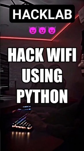 HACK WIFI USING PYTHON