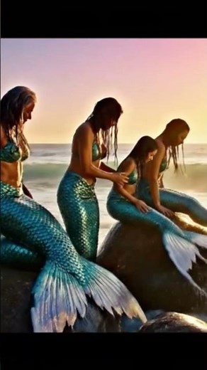 Mermaids in Love: A Day Beneath the Sun 🌊
